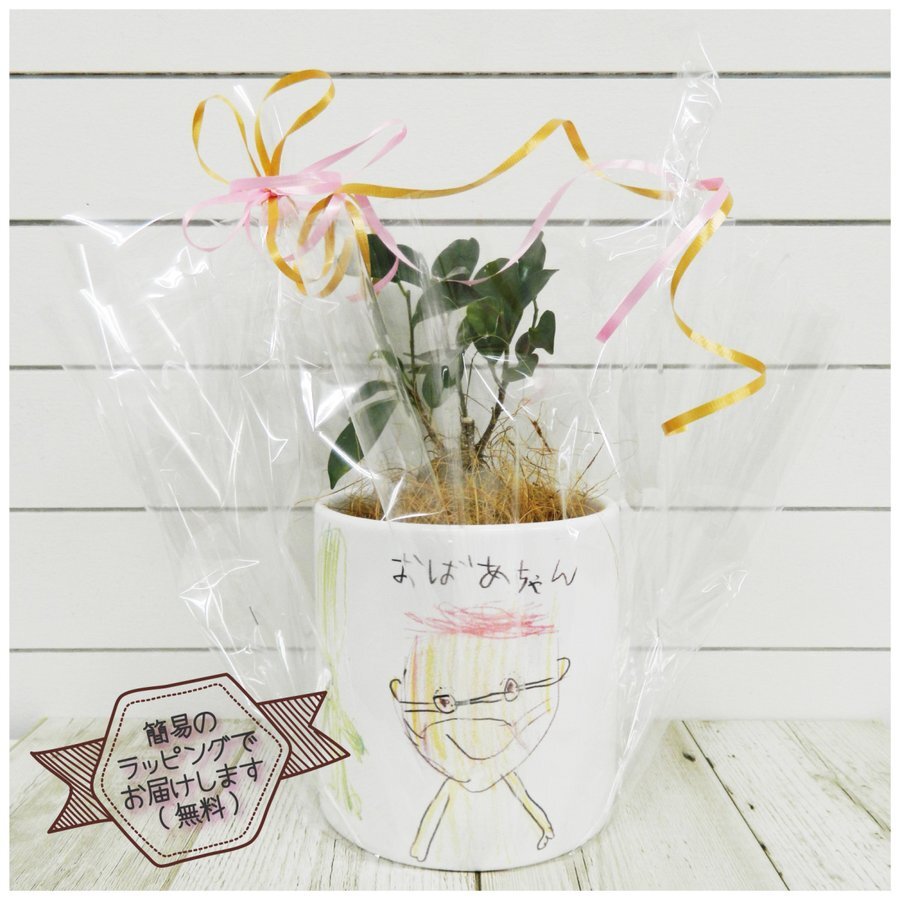 お絵かきフラワー　ガジュマル（大）